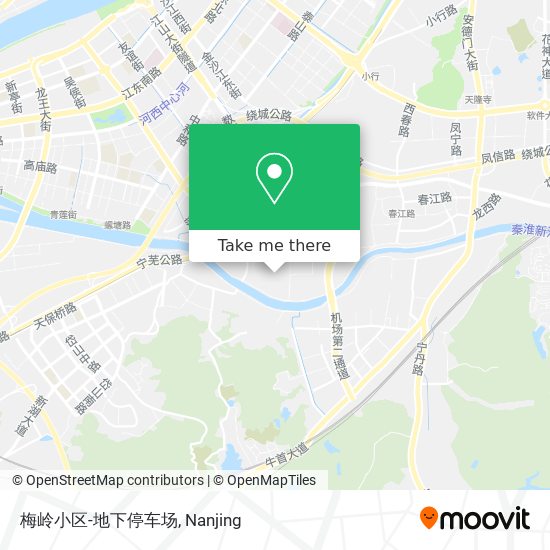 梅岭小区-地下停车场 map
