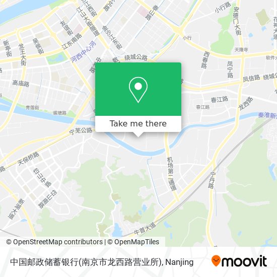 中国邮政储蓄银行(南京市龙西路营业所) map
