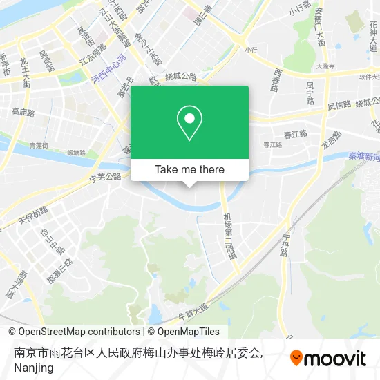 南京市雨花台区人民政府梅山办事处梅岭居委会 map