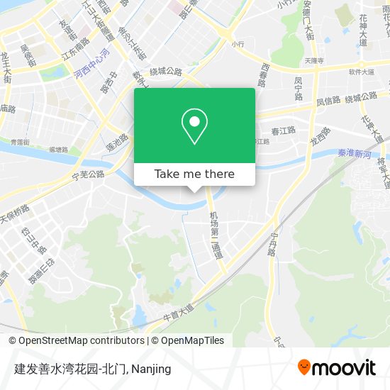 建发善水湾花园-北门 map
