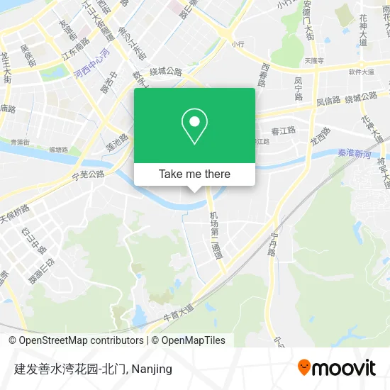 建发善水湾花园-北门 map