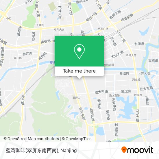 蓝湾咖啡(翠屏东南西南) map