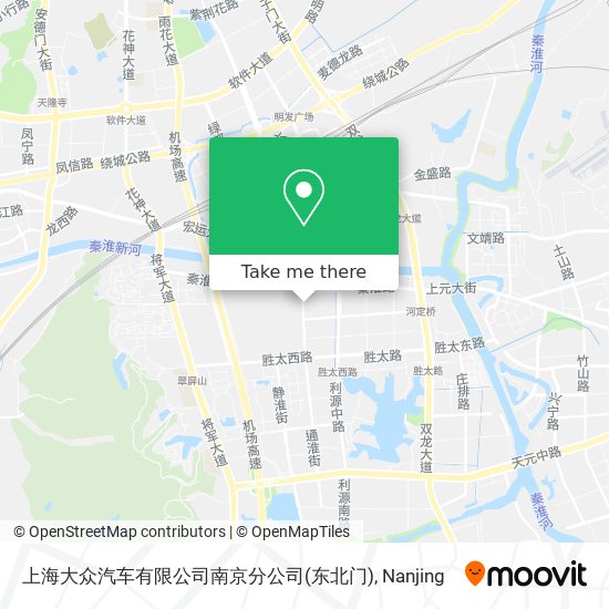 上海大众汽车有限公司南京分公司(东北门) map