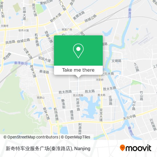 新奇特车业服务广场(秦淮路店) map