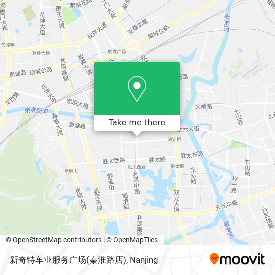 新奇特车业服务广场(秦淮路店) map