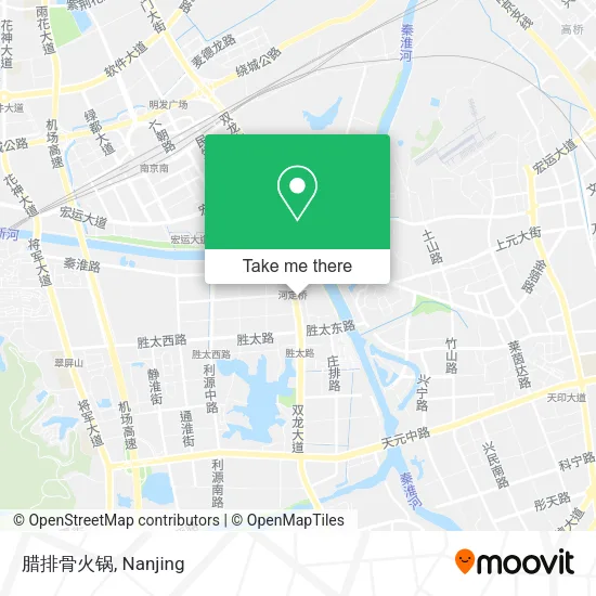 腊排骨火锅 map