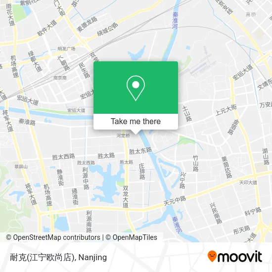 耐克(江宁欧尚店) map
