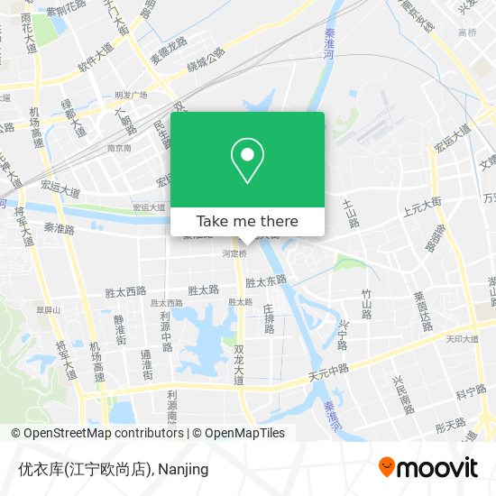 优衣库(江宁欧尚店) map