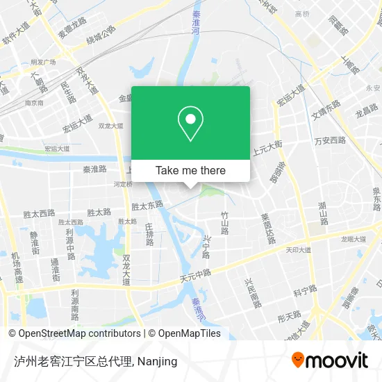 泸州老窖江宁区总代理 map