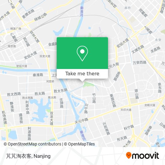 芃芃淘衣客 map