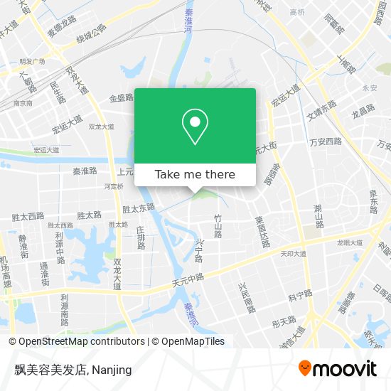 飘美容美发店 map