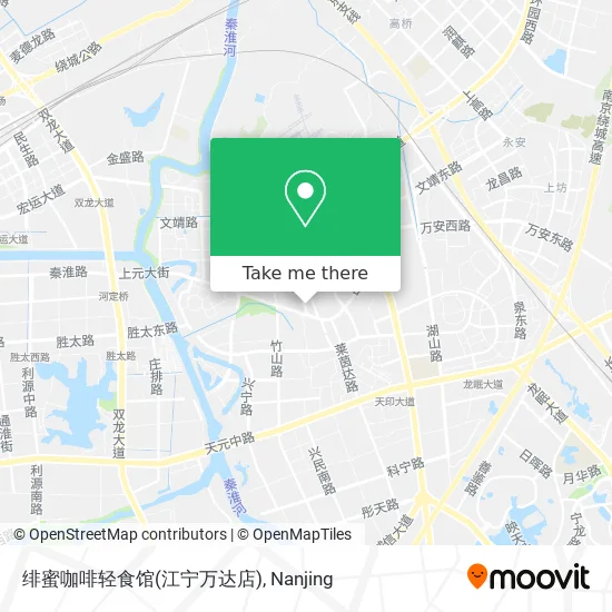 绯蜜咖啡轻食馆(江宁万达店) map