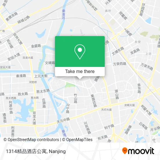 1314精品酒店公寓 map