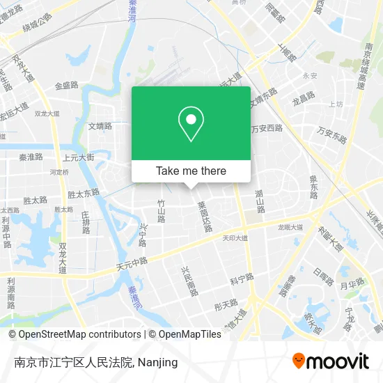 南京市江宁区人民法院 map