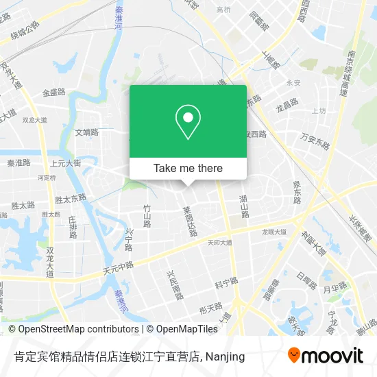 肯定宾馆精品情侣店连锁江宁直营店 map