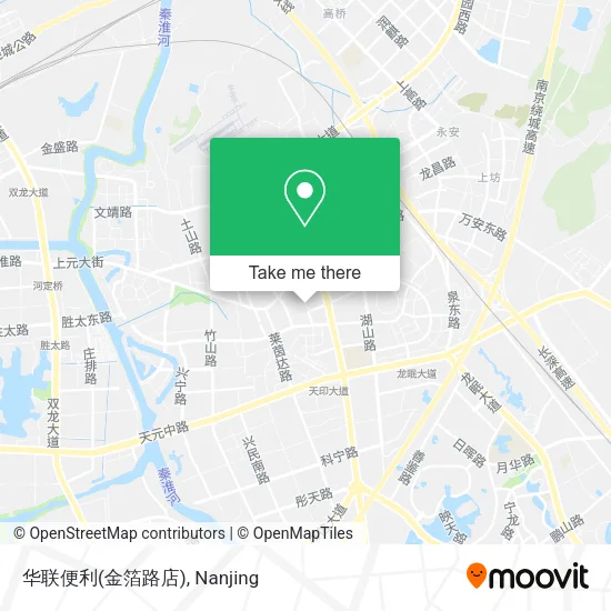 华联便利(金箔路店) map