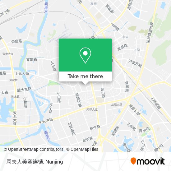周夫人美容连锁 map