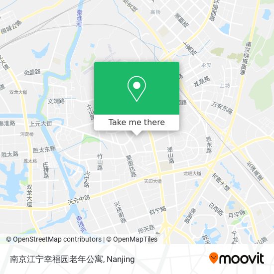 南京江宁幸福园老年公寓 map