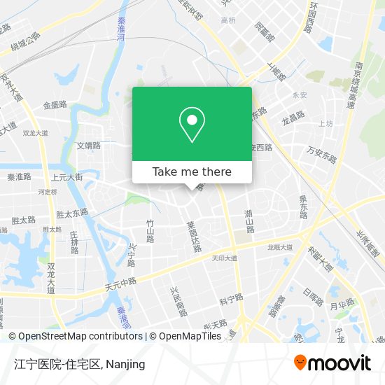 江宁医院-住宅区 map