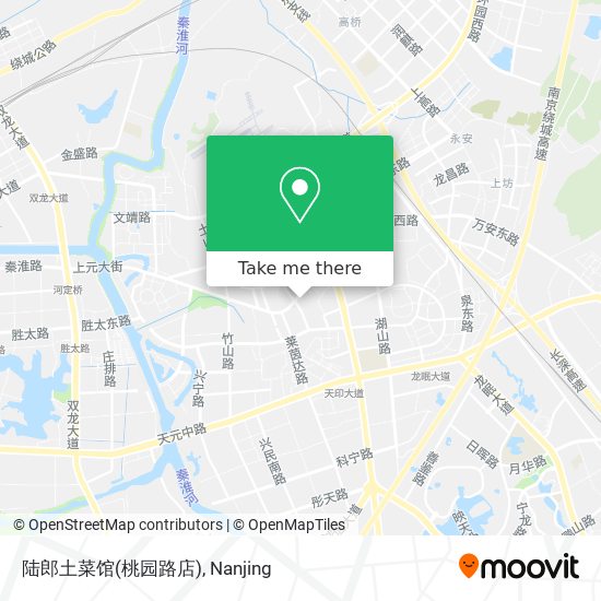 陆郎土菜馆(桃园路店) map