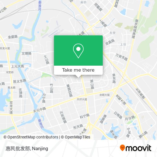 惠民批发部 map
