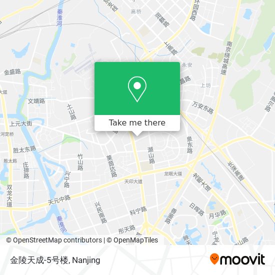 金陵天成-5号楼 map