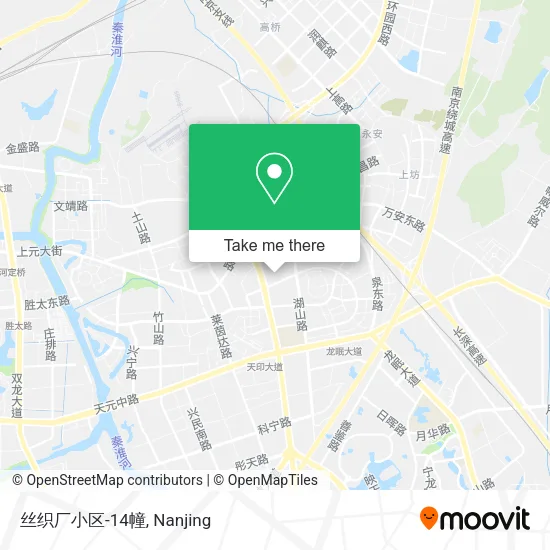 丝织厂小区-14幢 map