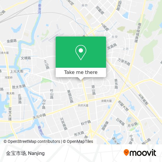 金宝市场 map