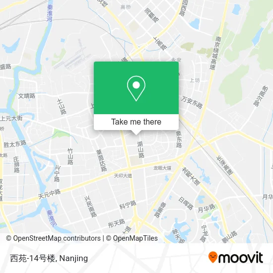 西苑-14号楼 map