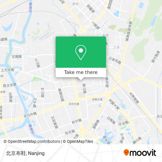 北京布鞋 map