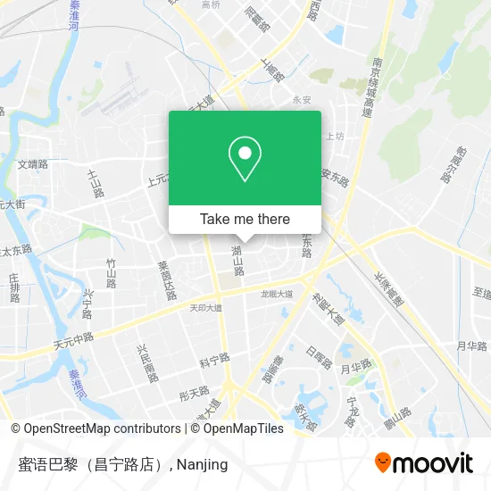 蜜语巴黎（昌宁路店） map