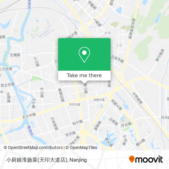 小厨娘淮扬菜(天印大道店) map