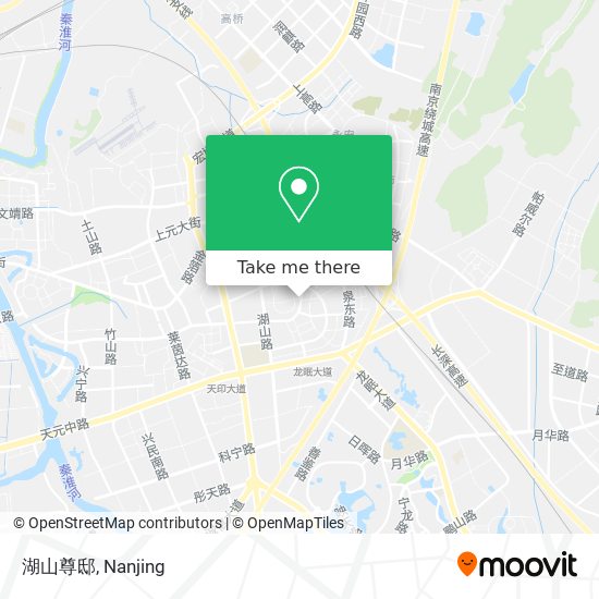 湖山尊邸 map
