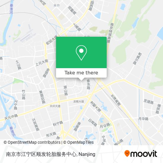南京市江宁区顺发轮胎服务中心 map