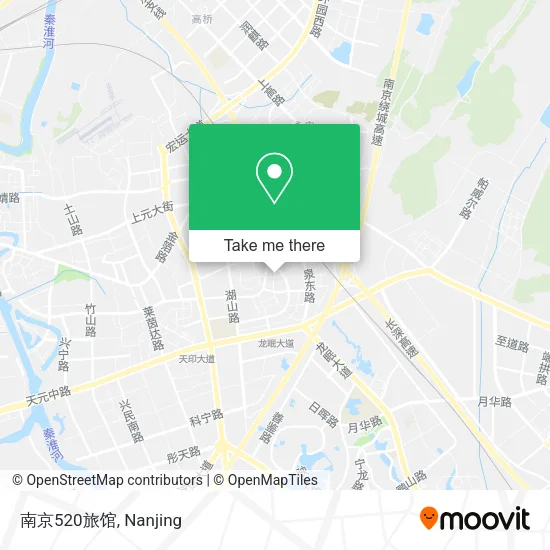 南京520旅馆 map