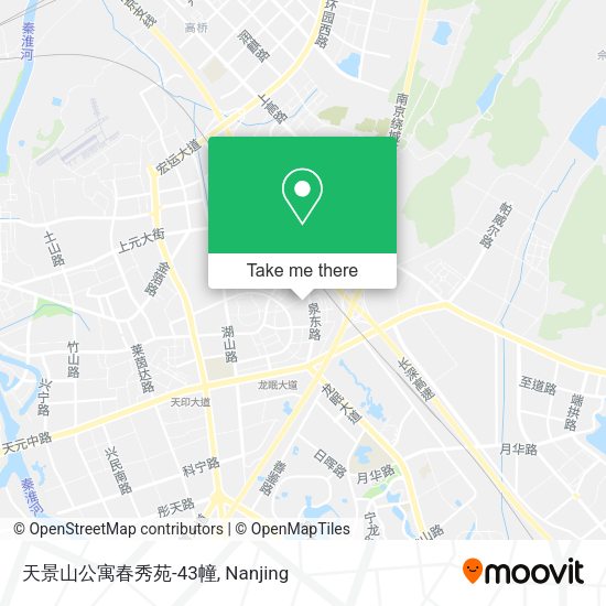 天景山公寓春秀苑-43幢 map