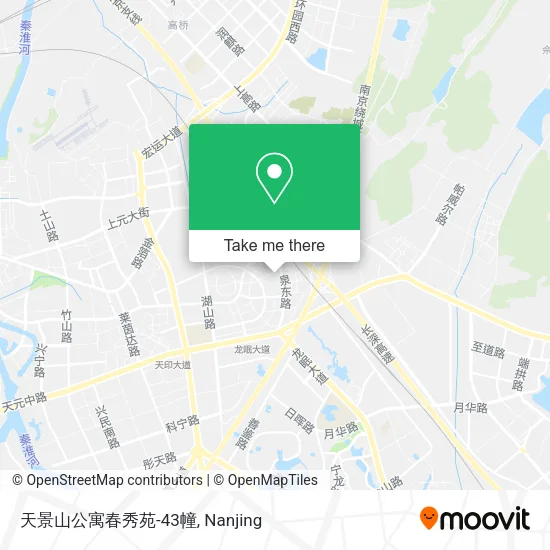 天景山公寓春秀苑-43幢 map