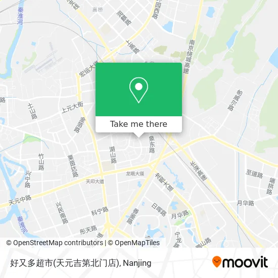 好又多超市(天元吉第北门店) map