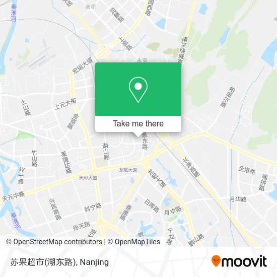 苏果超市(湖东路) map