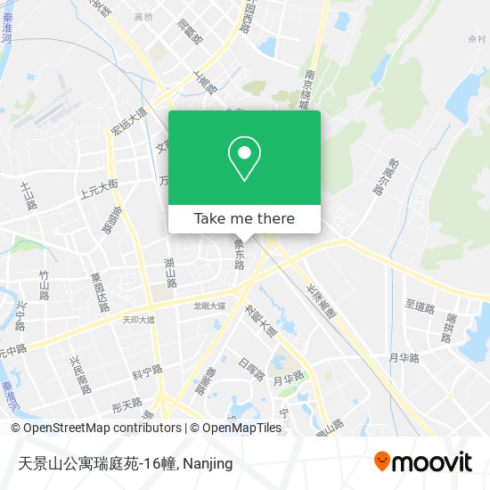 天景山公寓瑞庭苑-16幢 map