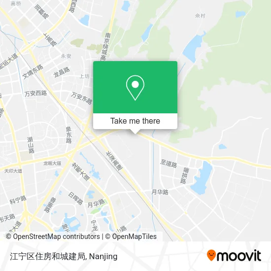 江宁区住房和城建局 map
