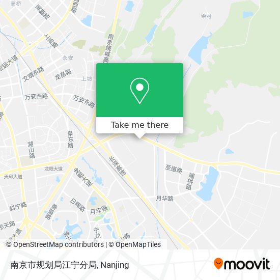 南京市规划局江宁分局 map