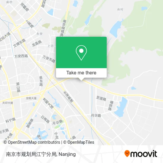 南京市规划局江宁分局 map