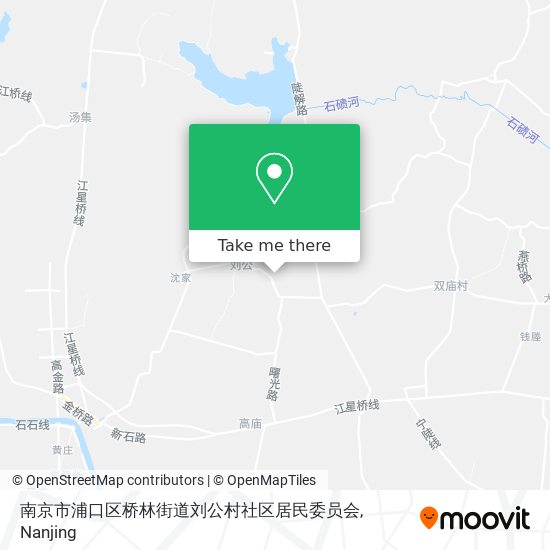 南京市浦口区桥林街道刘公村社区居民委员会 map