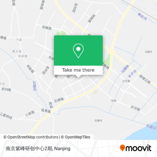 南京紫峰研创中心2期 map