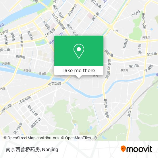 南京西善桥药房 map