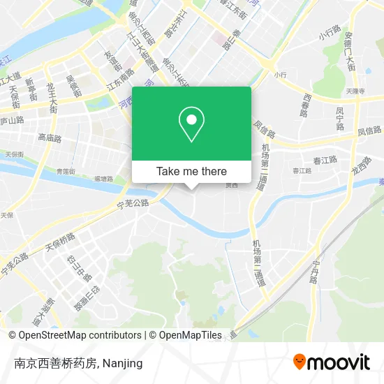 南京西善桥药房 map