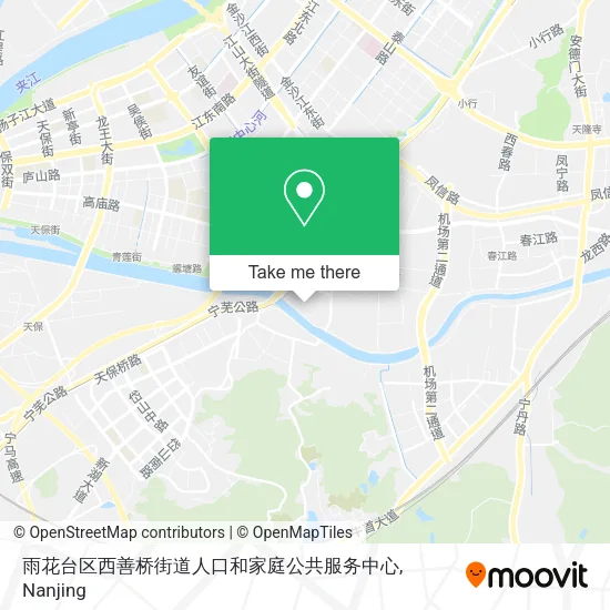 雨花台区西善桥街道人口和家庭公共服务中心 map