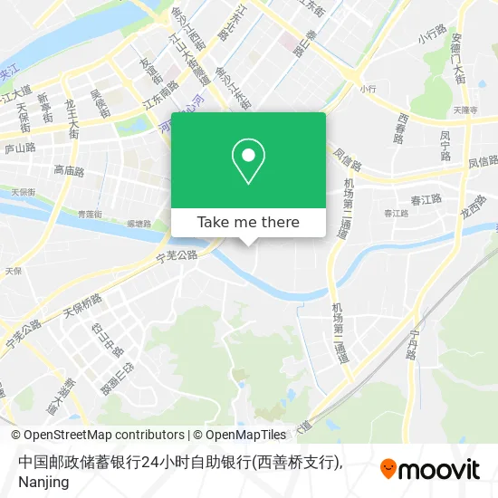 中国邮政储蓄银行24小时自助银行(西善桥支行) map