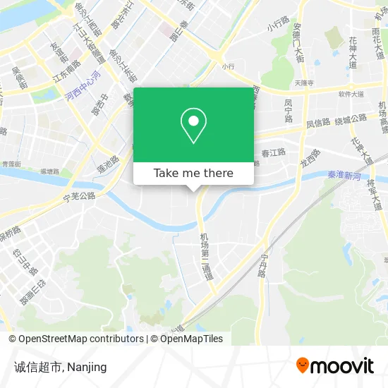 诚信超市 map